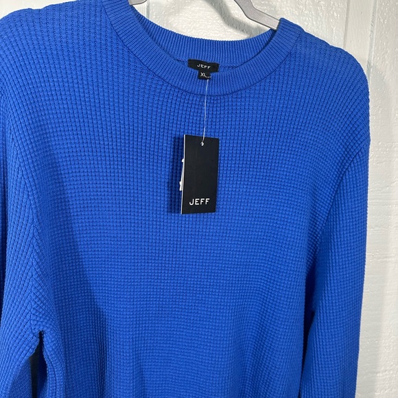 Jeff THE PINE WAFFLE Long Sleeve SWEATER Size XL NWT - Picture 5 of 12